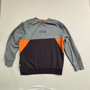 Timberland Men's Regular Fit Crewneck Sweatshirt Size L Green / Black